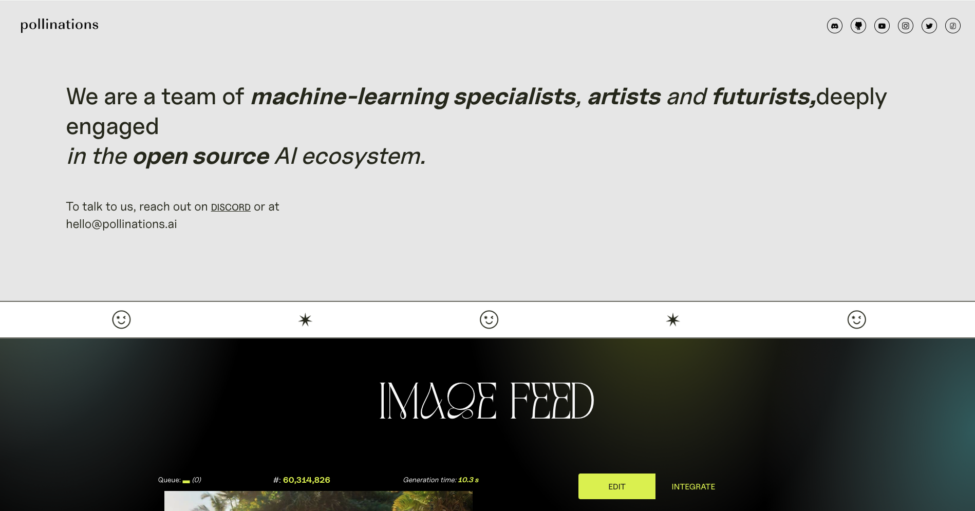 Pollinations: Genera Immagini con l’I.A.